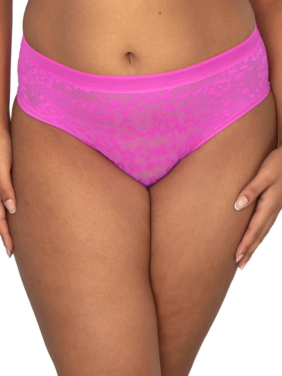 Why We Love the Curvy Couture Lace High Cut Briefs