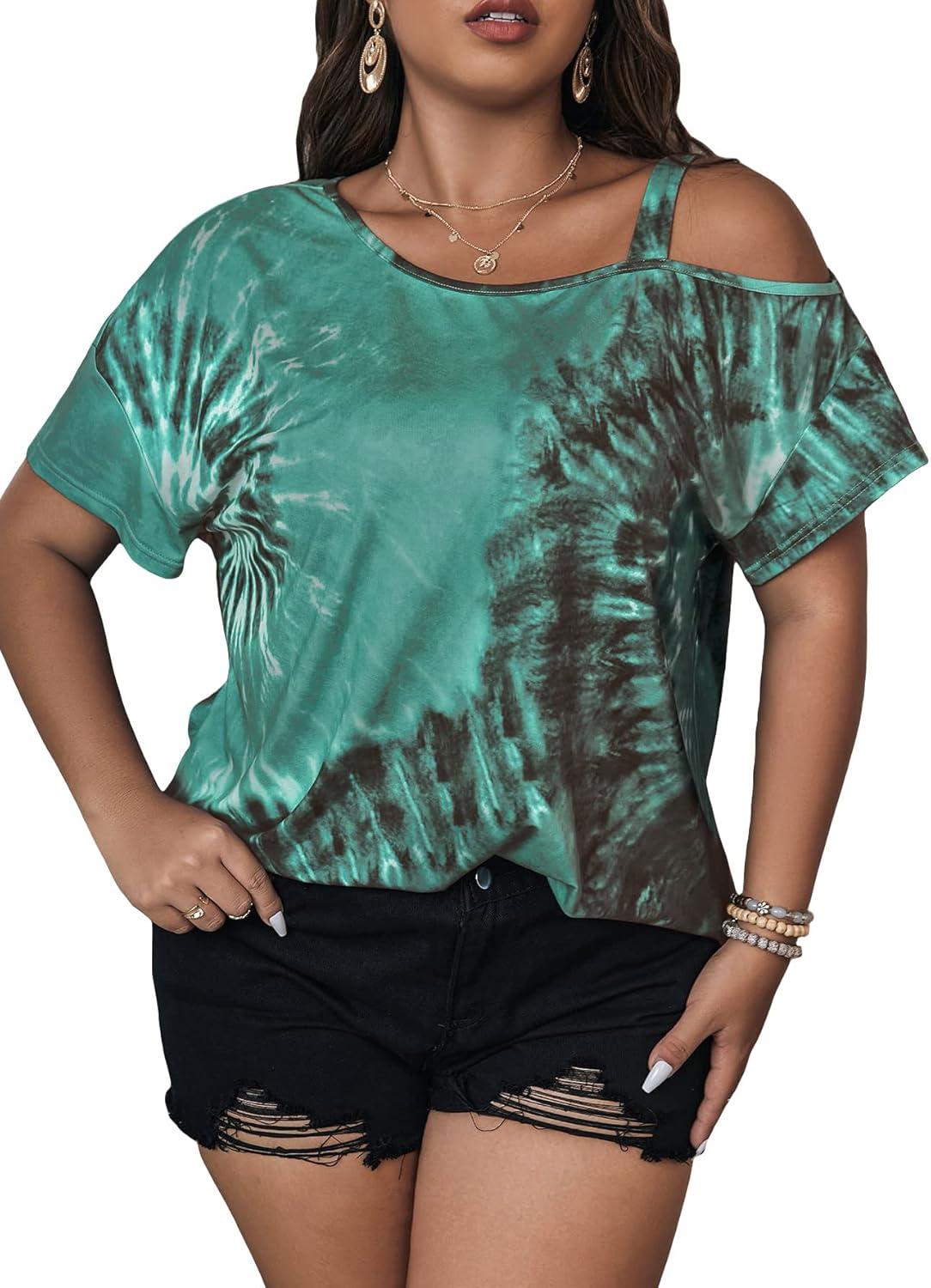 Our Honest Take on the OYOANGLE Plus Size Tie Dye Tee Shirt