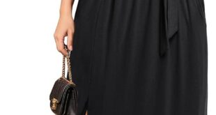 Why We Love the Plus Size Off-Shoulder Maxi Dress With Pockets