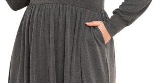 Why We Love the Keluummi Plus Size Flowy Midi Dress with Pockets