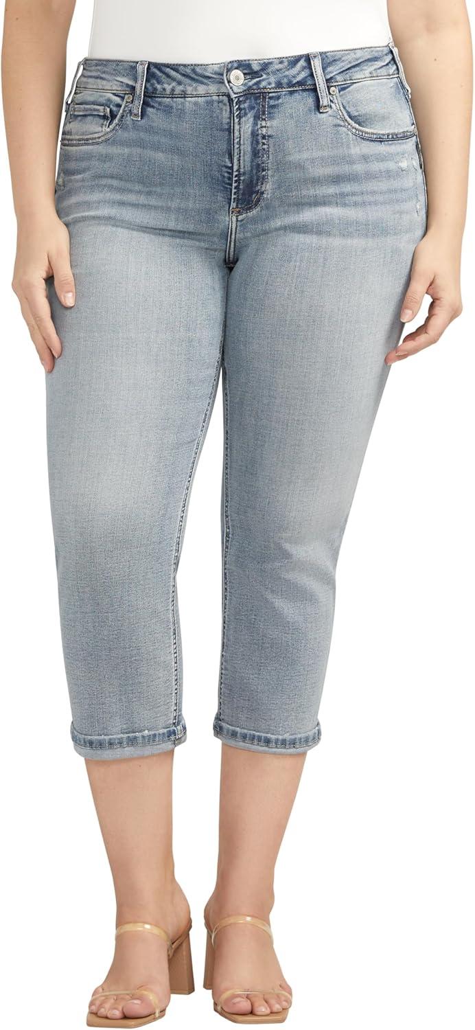 Our Honest Take on Silver Jeans Co. Plus Size Suki Capri Fit