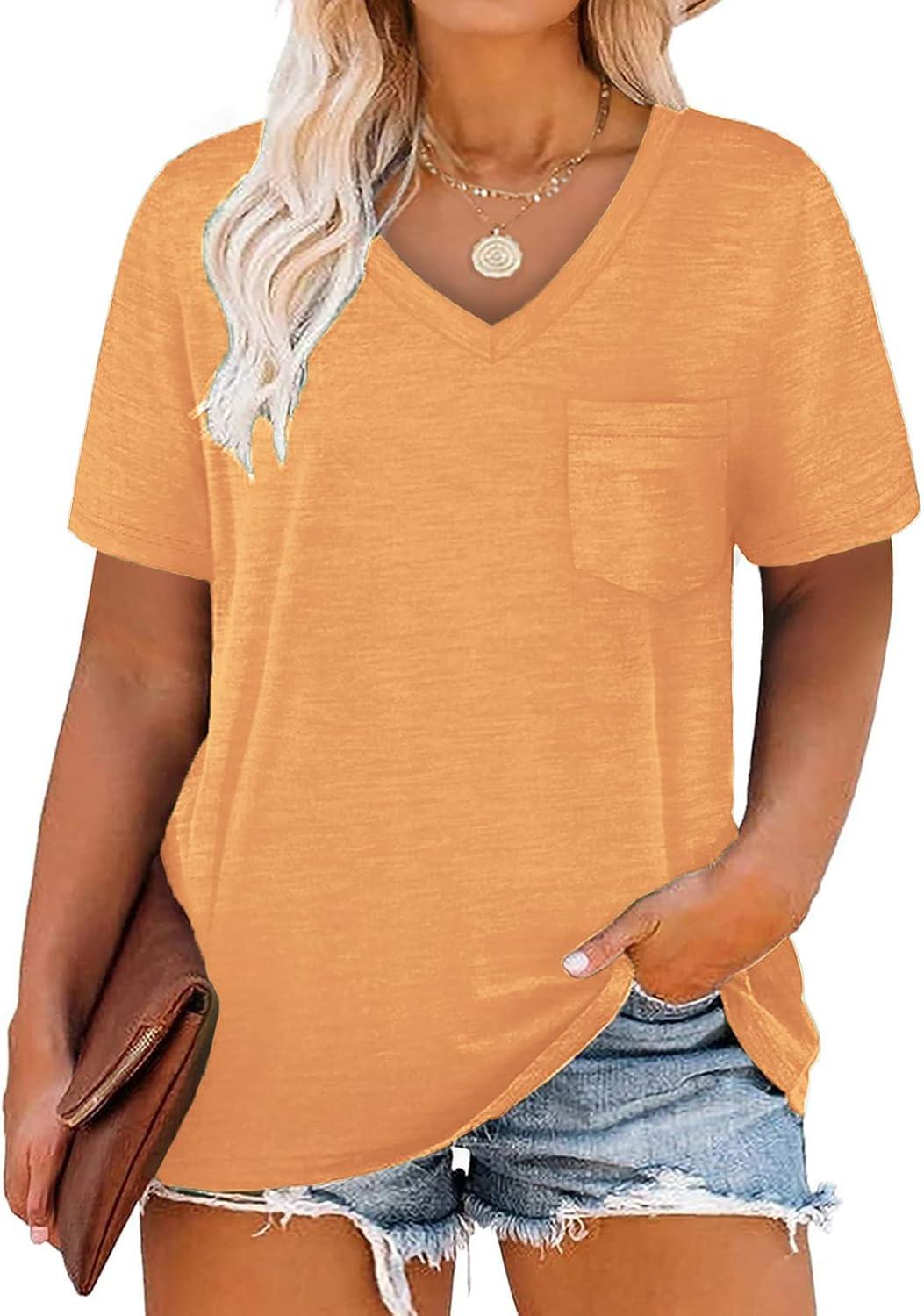 Our Honest Take on DOLNINE Plus-Size V Neck Summer Tops