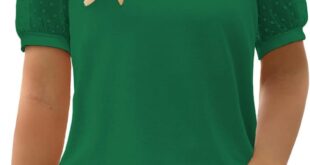 Why We Love VISLILY’s Plus-Size Swiss Dotted Summer Tops