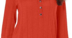 Our Honest Take on Roaman’s Plus Size Drop Needle Henley Sweater