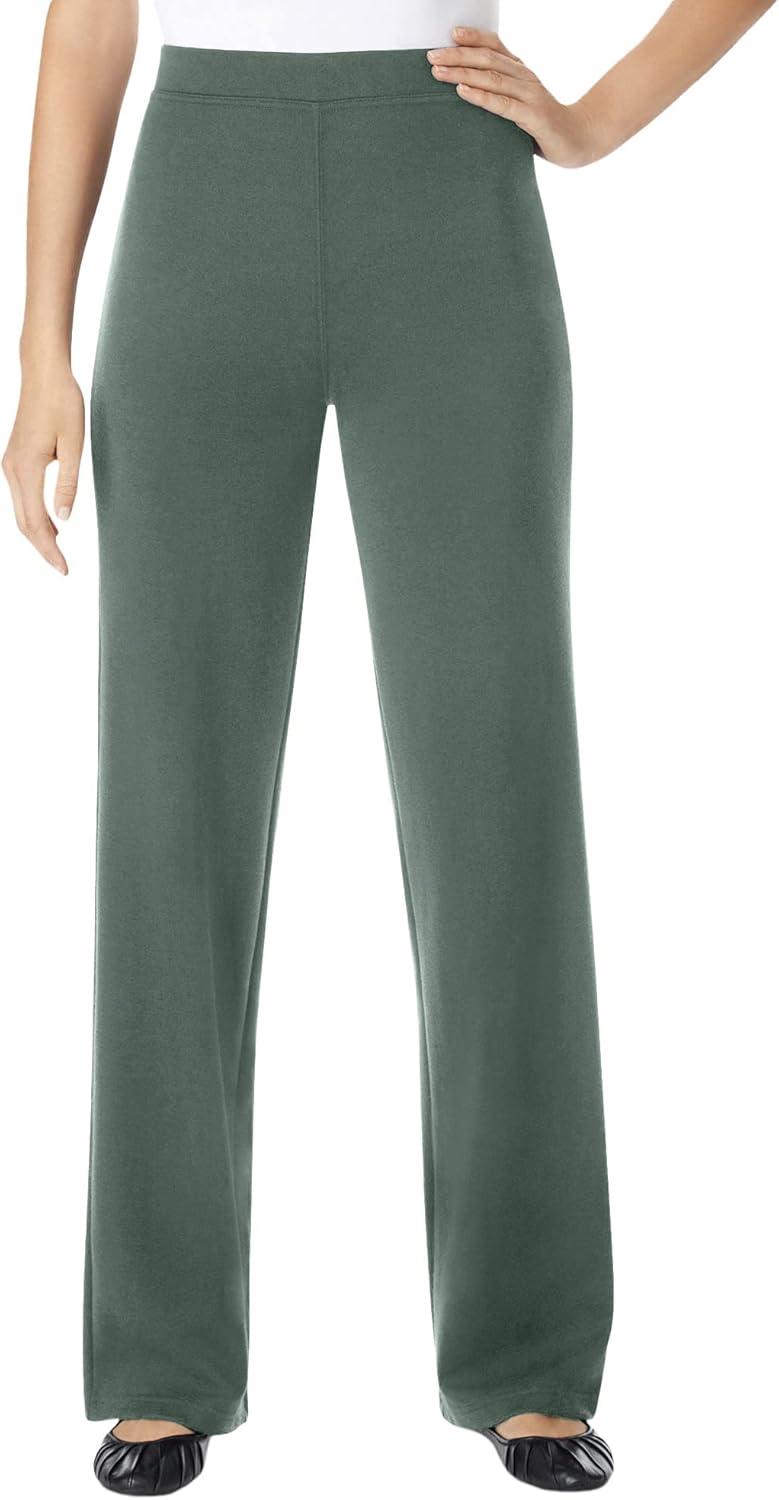 Why We Love the Woman Within Tall Wide-Leg Ponte Pants