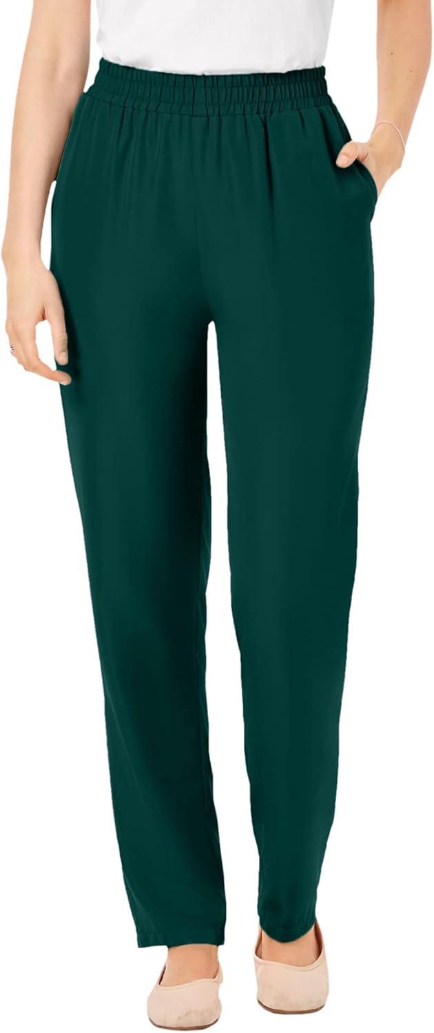 Our Honest Take on Woman Within Plus Size Petite Woven Pants