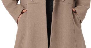 Our Review: Agnes Orinda Plus Size Peacoat – Stylish & Cozy Winter Wear