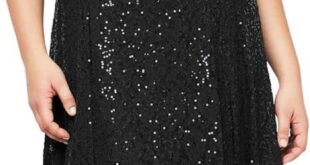 Our Take on the S.L. Fashions Plus Size Lace & Sequin Dress