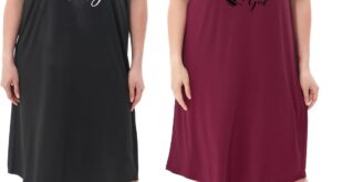 Why We Love These Plus Size V-Neck Nightgowns for Ultimate Comfort