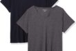 Why We Trust Amazon Essentials’ Classic Cotton V-Neck Tees