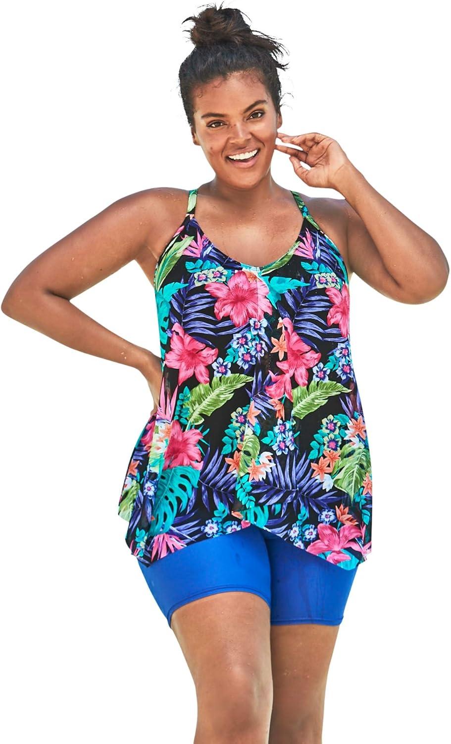 How We Feel About the Swim 365 Plus Size Longer-Length Tankini