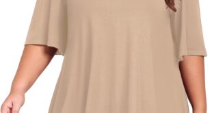 Why We Love the OVERWORETY Plus Size Cold Shoulder Tunics