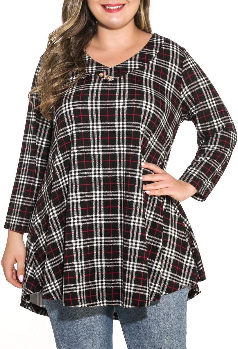 Why We Love the MONNURO Plus Size Flowy Tunic Tops
