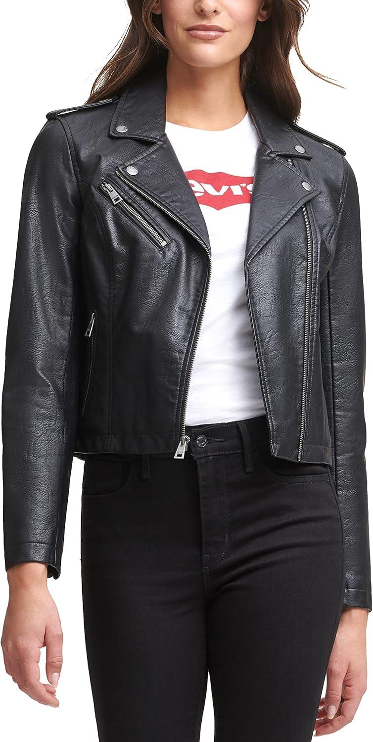Our Take on Levi’s Classic Faux Leather Moto Jacket: Style & Fit