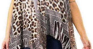 Our Take on the CCFW Plus Size Asymmetrical Scarf Vest