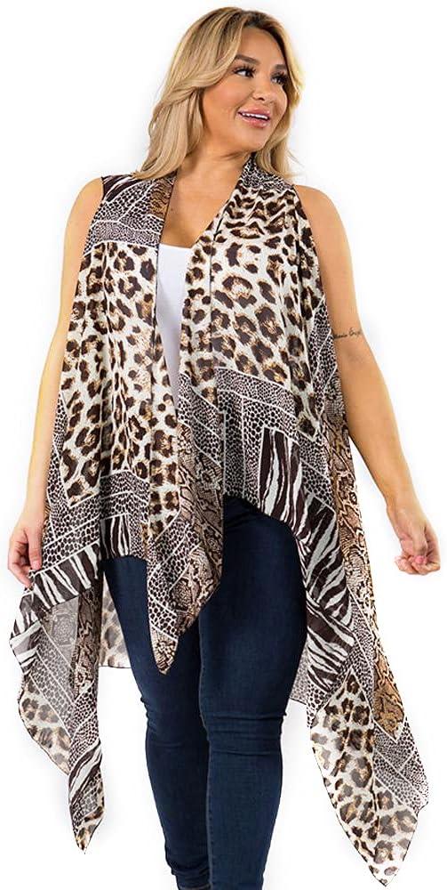 Our Take on the CCFW Plus Size Asymmetrical Scarf Vest