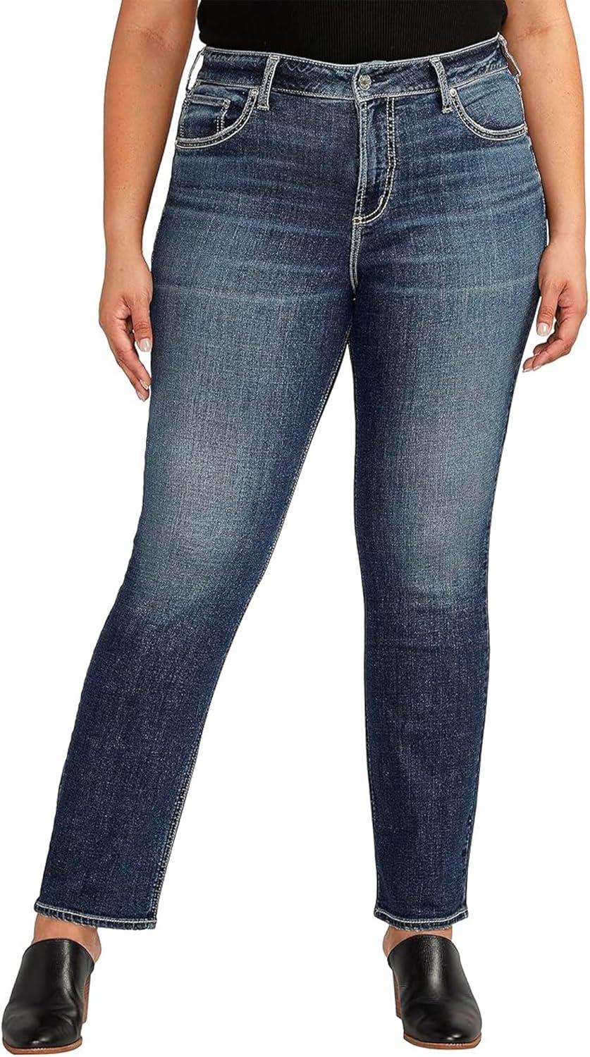 Why We Love the Silver Jeans Avery Curvy Fit Straight Leg