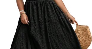 Our Take on the Women’s Plus Size Boho Maxi Dress for Summer