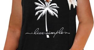 Our Honest Take on Plus Size Boho Coconut Tree Tank Tops