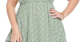 Why We Love the IN’VOLAND Plus Size Boho Summer Dress