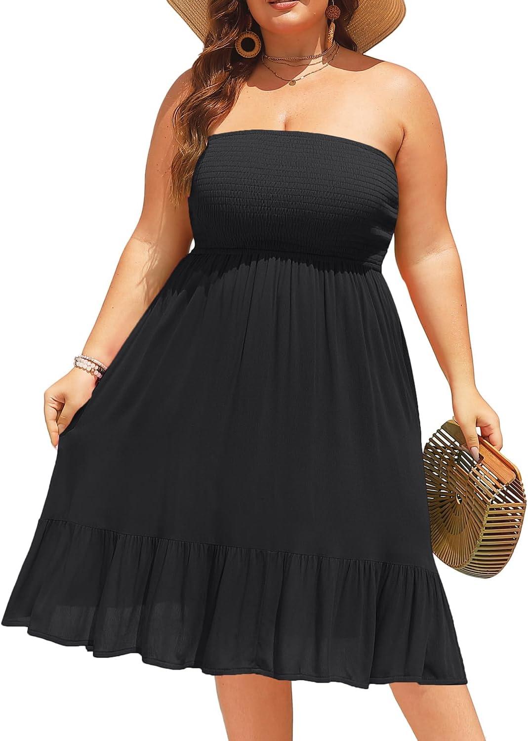 Our Take on the Plus Size Strapless Summer Dress for 2025 Fun