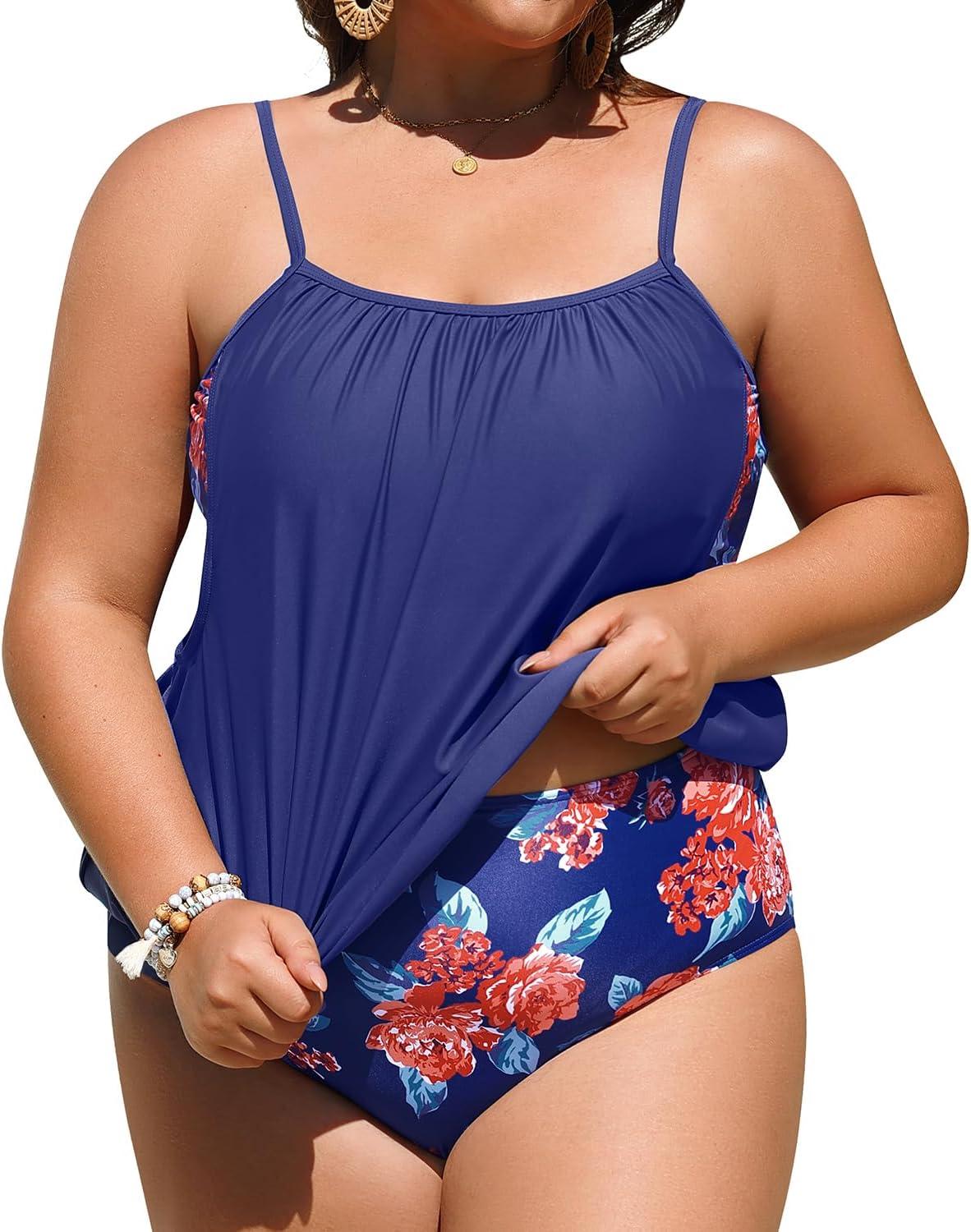Our Honest Take on the Daci Plus Size Tummy Control Tankini