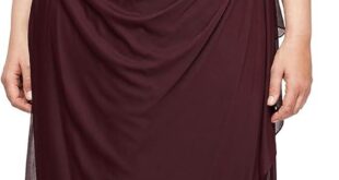 Our Take on the Alex Evenings Plus Size Cold Shoulder Dress