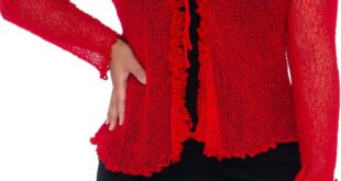 Our Take on the Back From Bali Plus Size Sheer Ruffle Shrug Review