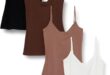 Our Take on Amazon Essentials Slim-Fit V-Neck Camis: Versatile & Comfy