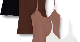 Our Take on Amazon Essentials Slim-Fit V-Neck Camis: Versatile & Comfy