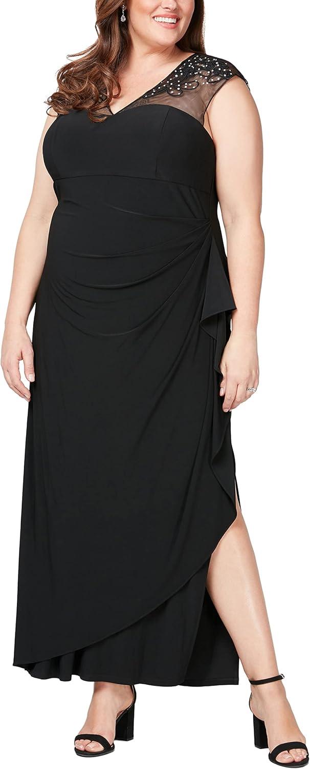 Why We Love the Alex Evenings Plus Size Embroidered Dress