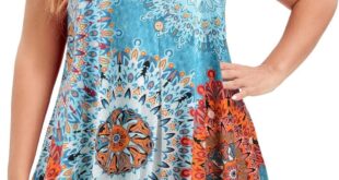 Why We Love the MONNURO Plus Size Flowy Tank Top This Summer