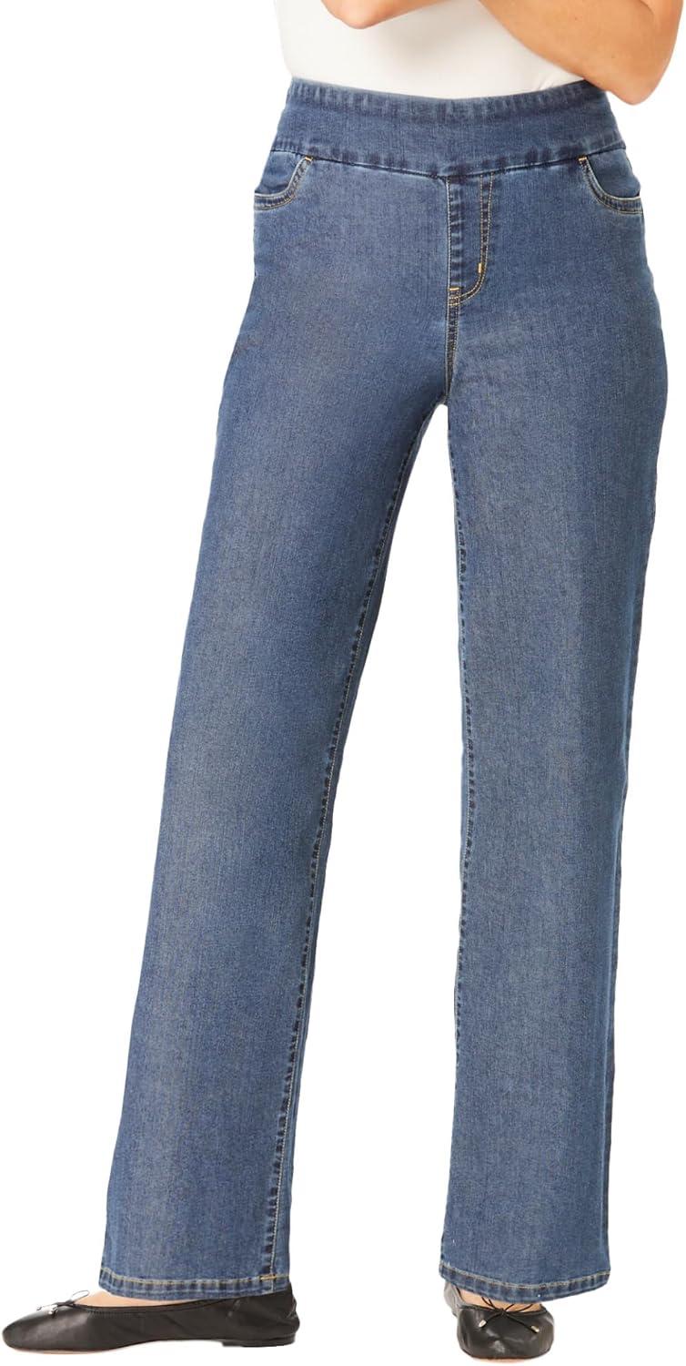 Finding Our Perfect Fit: Woman Within Plus Size Wide-Leg Jeans Reviewed