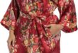 Our Honest Take on the Plus Size Floral Satin Kimono Robe