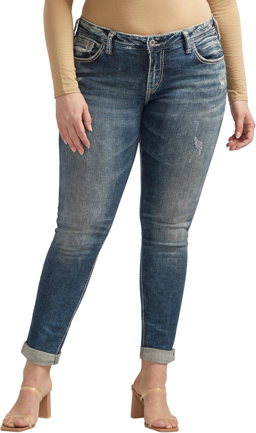 Our Take on Silver Jeans Co.’s Plus Size Girlfriend Skinny Fit