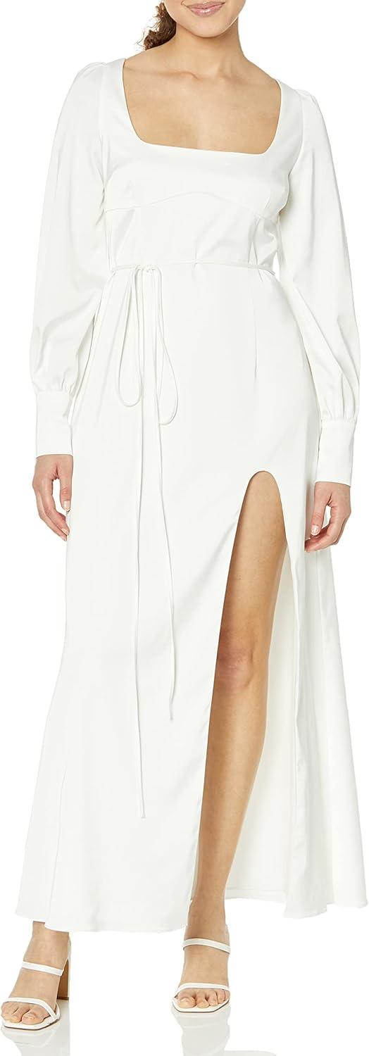 Our Thoughts on The Drop’s Snow White Open Back Maxi Dress
