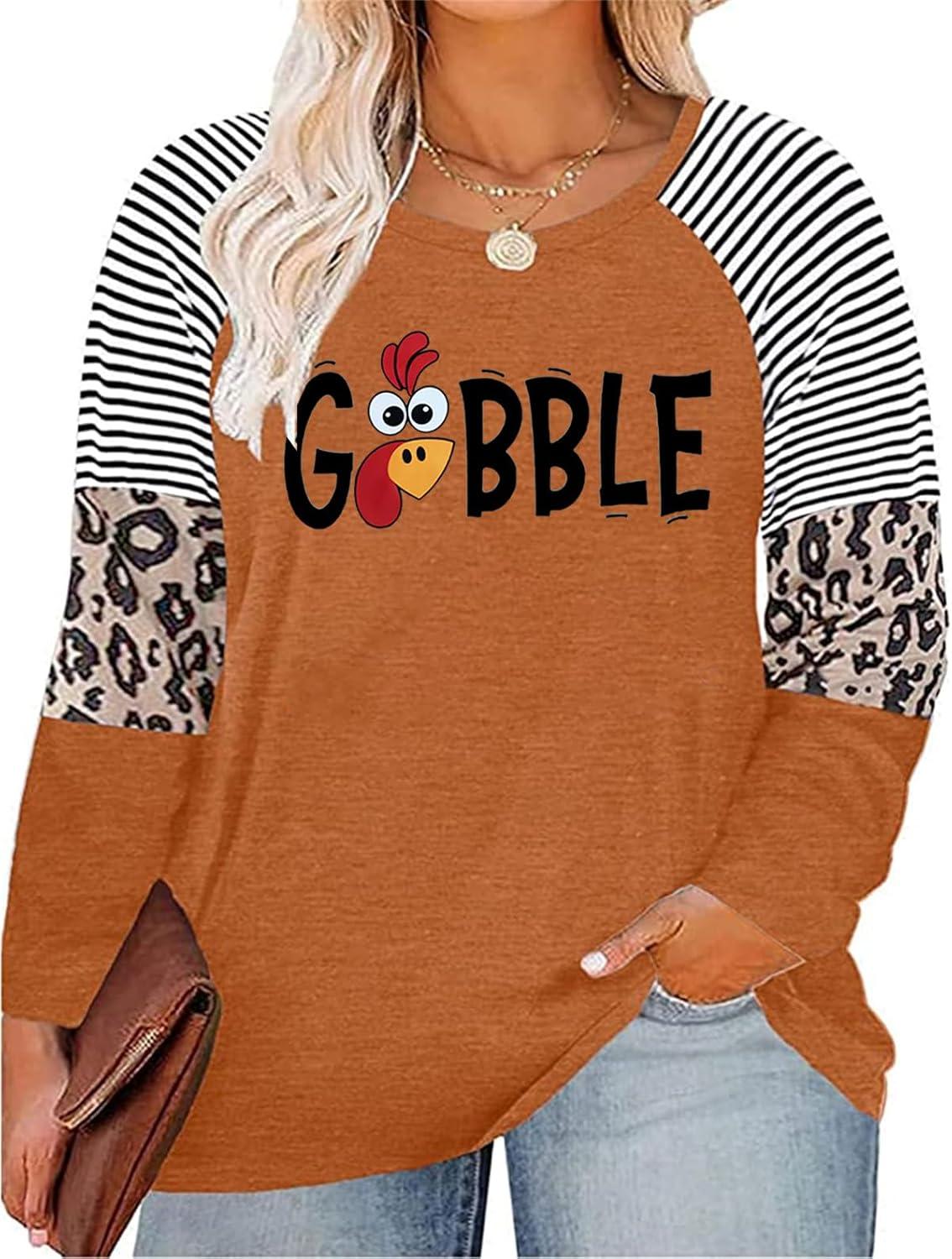 Our Honest Take on the Plus Size Gobble Gobble Thanksgiving Tee