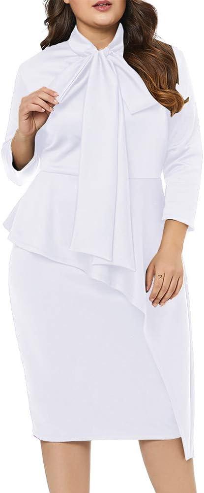 Our Honest Take on the LALAGEN Plus Size Peplum Midi Dress