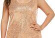Sparkling Style for Us: Reviewing IN’VOLAND Plus Size Sequin Top