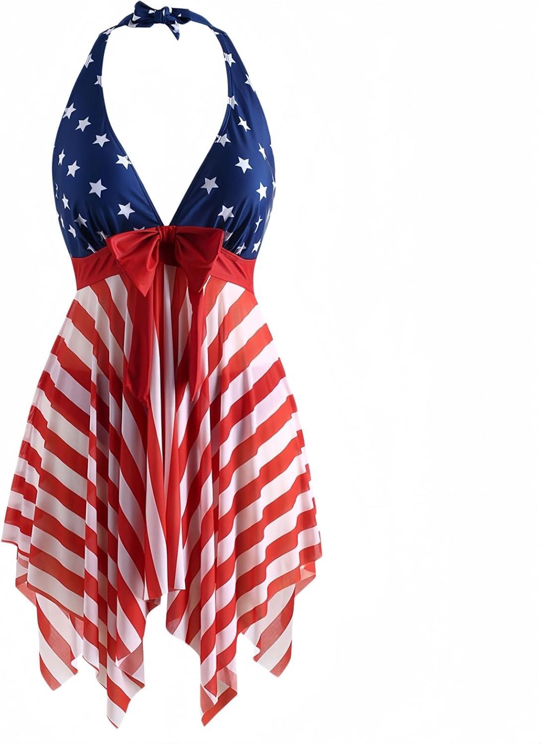 Finding the Perfect Fit: Our Take on the Plus Size American Flag Tankini