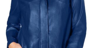 Our Take on Jessica London’s Plus Size Zip-Front Leather Jacket