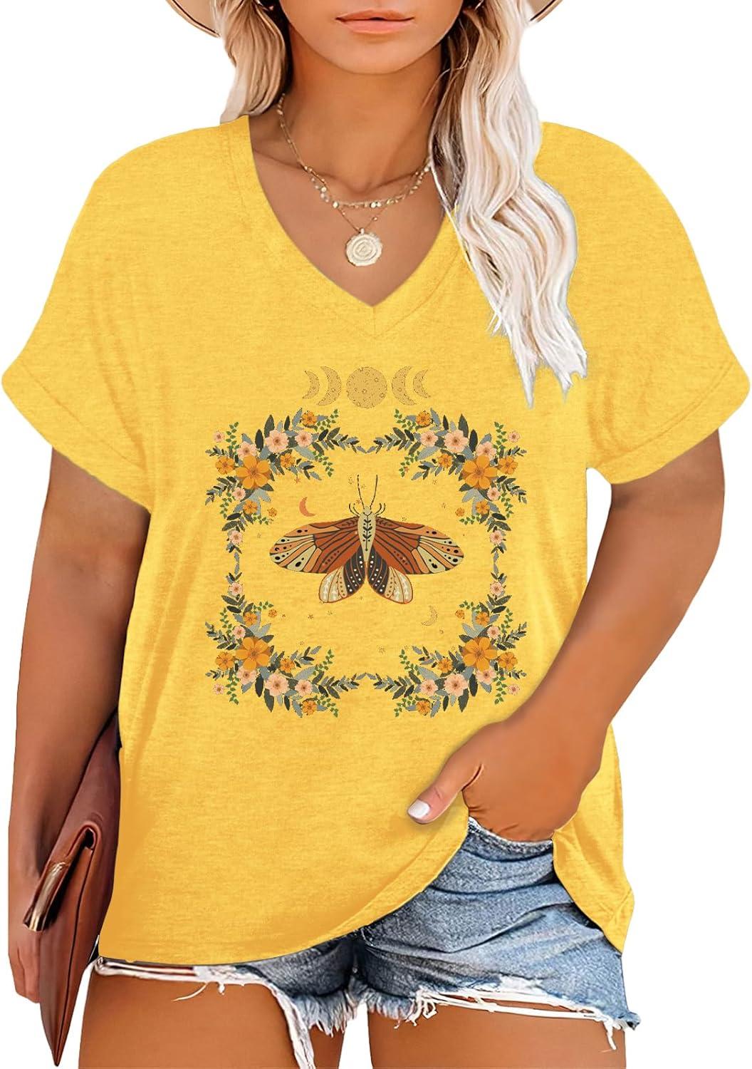 Why We Love This Plus Size Floral Tee: Casual, Comfy & Cute