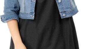 Our Take on the uxcell Plus Size Cropped Denim Jacket: Stylish & Comfortable