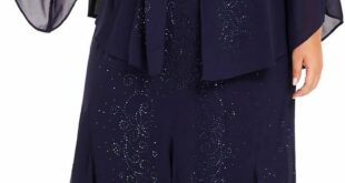 Finding Elegance Together: Our Review of Plus Size Chiffon Jacket Dress