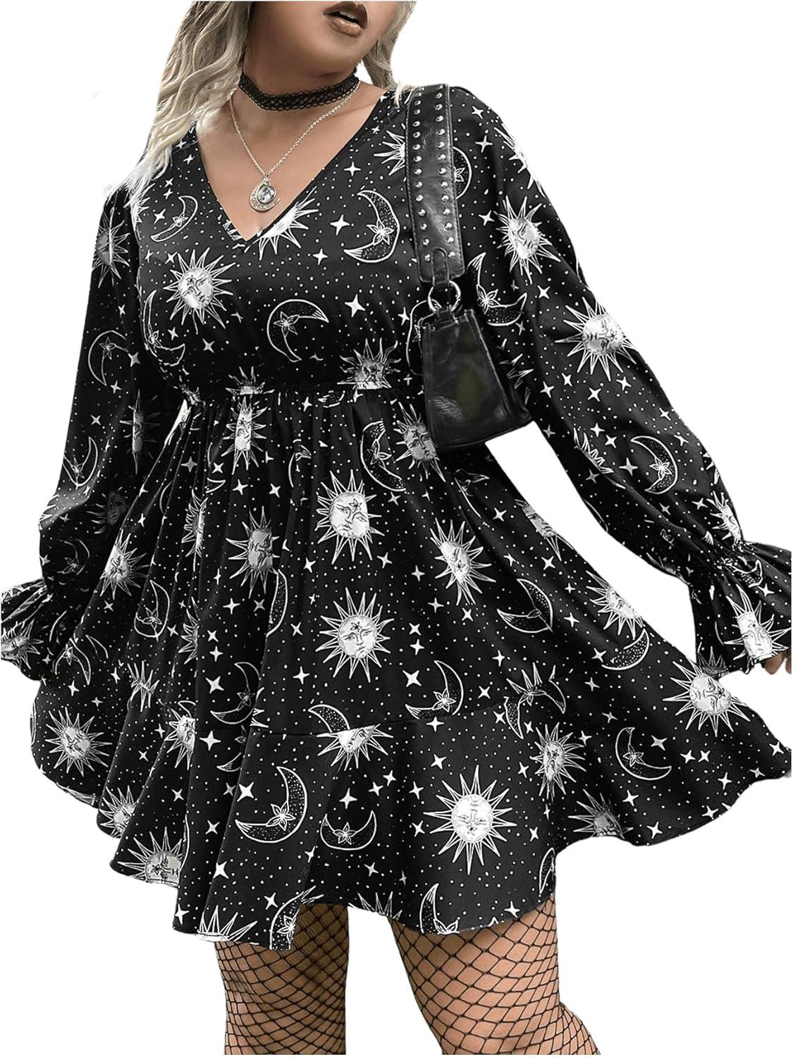 Exploring the Floerns Plus Size Galaxy Dress: Our Honest Take
