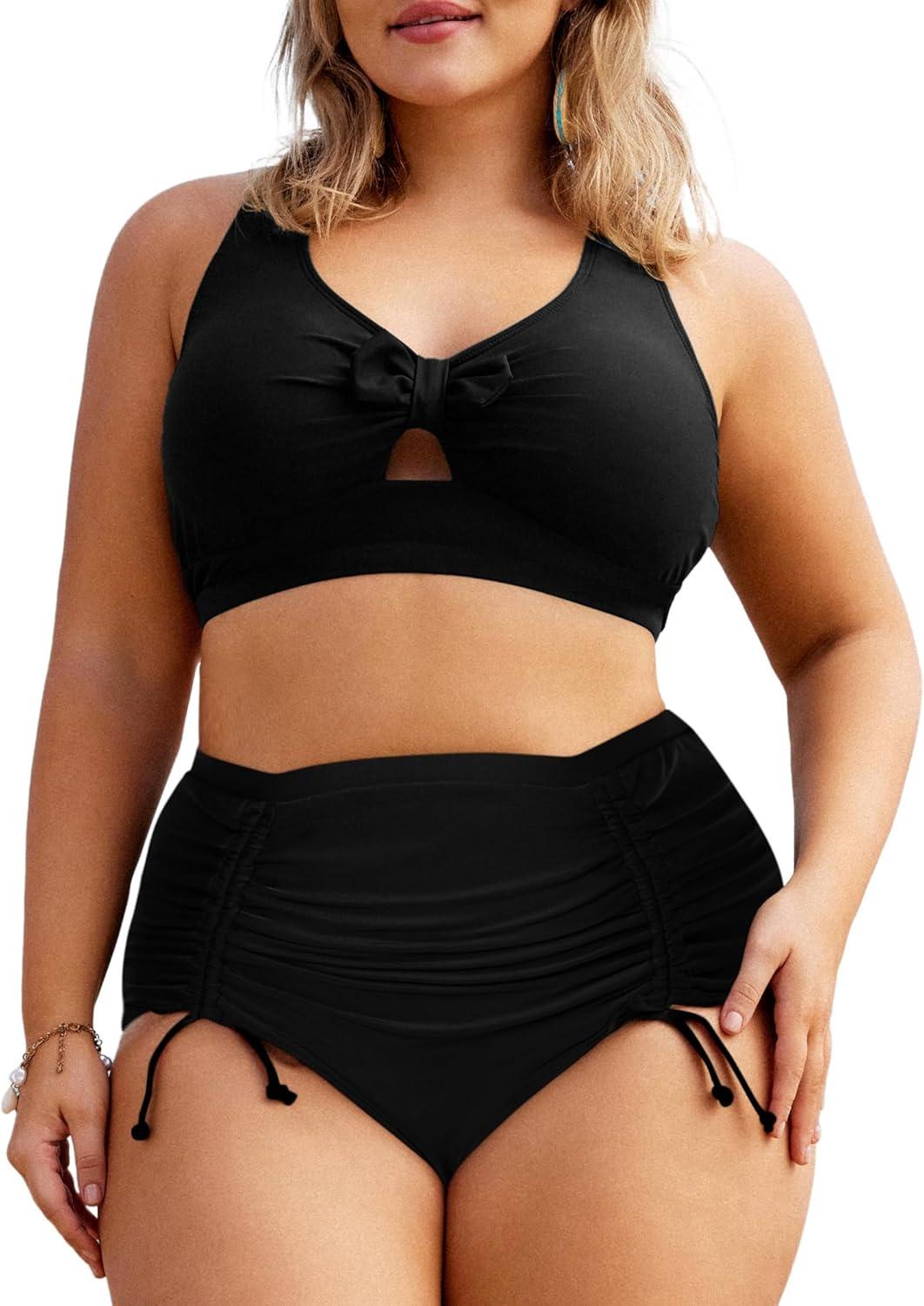 Our Honest Take on the Hanna Nikole Plus Size Tie Knot Bikini Set