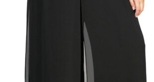 Our Take on Alex Evenings Wide Leg Chiffon Pants for Moms