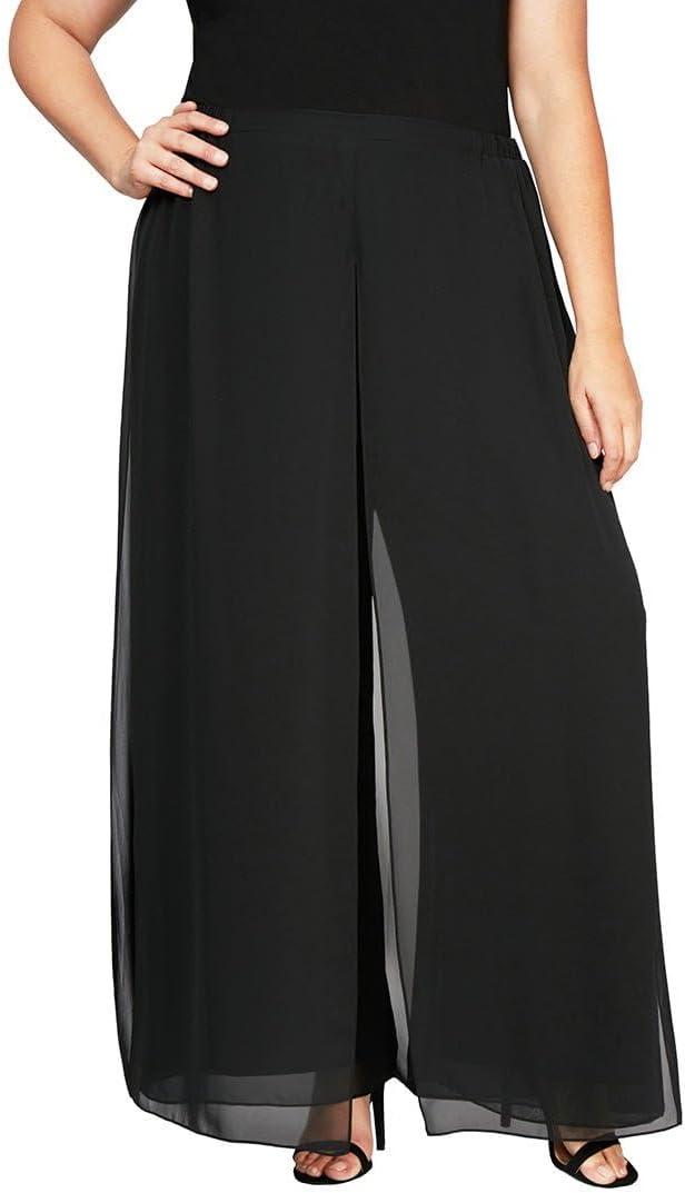 Our Take on Alex Evenings Wide Leg Chiffon Pants for Moms