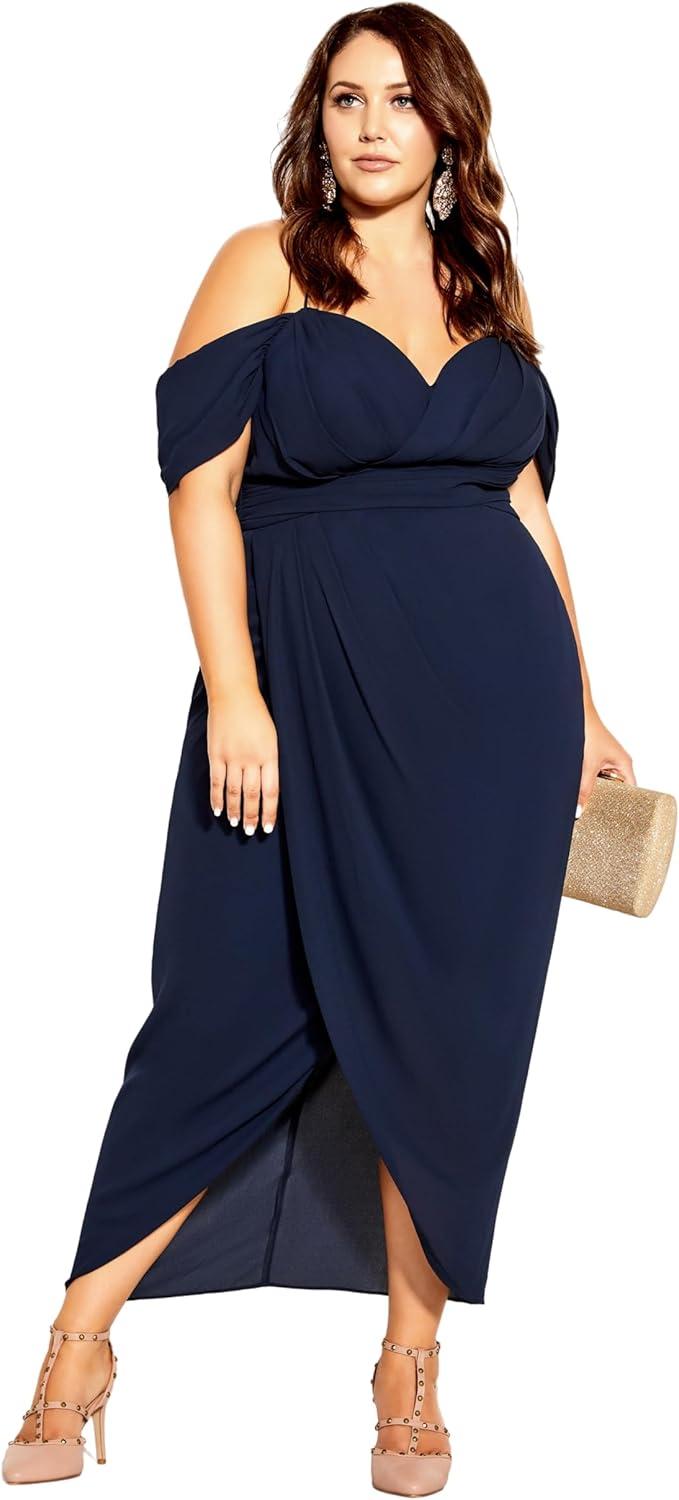 Our Take on the City Chic Entwine Maxi Dress: Style Meets Comfort