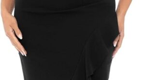 Why We Love the Xscape Plus Off-Shoulder Ruffle Midi Dress